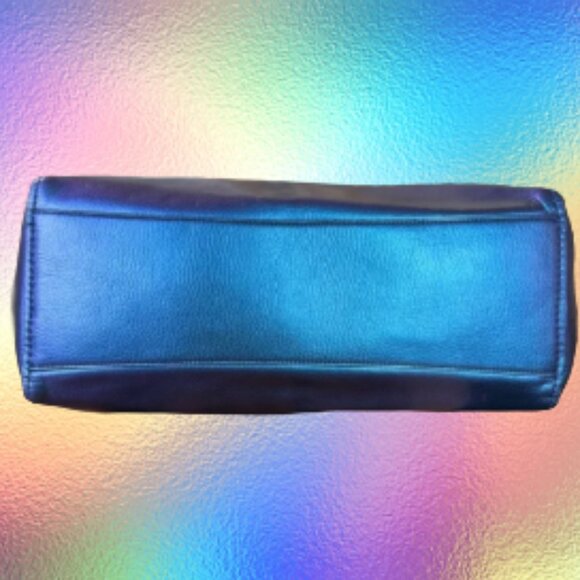 EUC Coach x NASA Hologram Iridescent Blue Derby Tote Bag - Picture 3 of 7